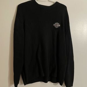 Harley Davidson black sweater women size 1W